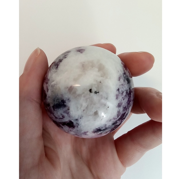 Lepidolite Sphere - Picture 5 of 5